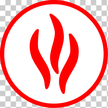 SVG Flammable item logo color illustration SVG Flammable item logo color illustration