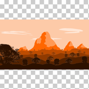 SVG Flat-shaded landscape SVG Flat-shaded landscape