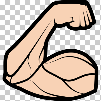 SVG Flexing biceps SVG Flexing biceps
