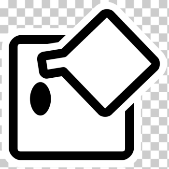 SVG Flood fill tool monochrome icon SVG Flood fill tool monochrome icon