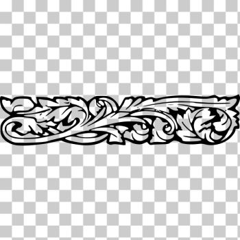 SVG Floral divider SVG Floral divider