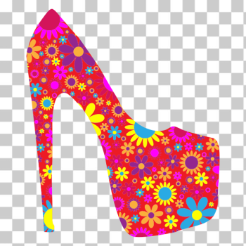 SVG Floral heel SVG Floral heel