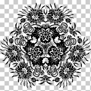 SVG Floral ornament graphic element SVG Floral ornament graphic element