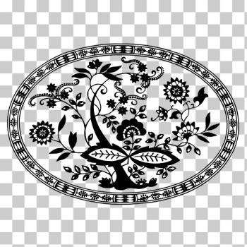 SVG Floral pattern stencil SVG Floral pattern stencil