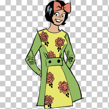 SVG Flower dress SVG Flower dress