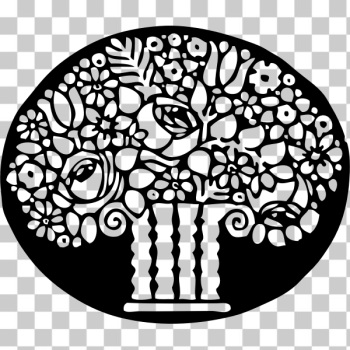 SVG flower ornament SVG flower ornament