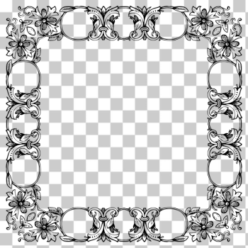 SVG Flowers in frame SVG Flowers in frame