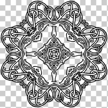 SVG Flowery geometric symbol SVG Flowery geometric symbol