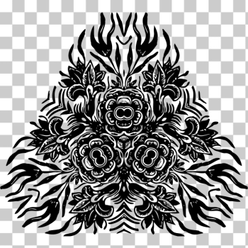 SVG Flowery ornament SVG Flowery ornament