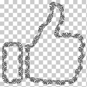 SVG Flowery thumbs up SVG Flowery thumbs up