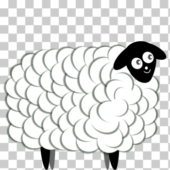 SVG Fluffy sheep SVG Fluffy sheep