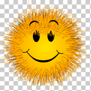 SVG Fluffy smiley vector illustration SVG Fluffy smiley vector illustration