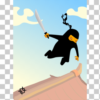 SVG Flying ninja SVG Flying ninja
