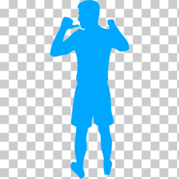 SVG Football player goal celebration gesture SVG Football player goal celebration gesture