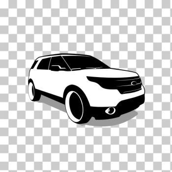 SVG Ford Explorer vector SVG Ford Explorer vector