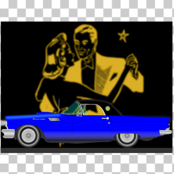 SVG Ford Thunderbird SVG Ford Thunderbird