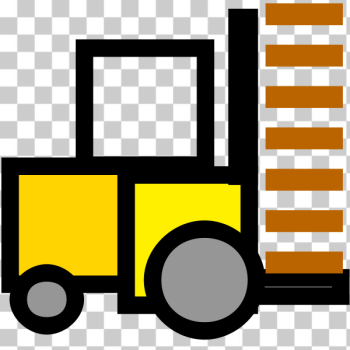 SVG Forklift vector illustration SVG Forklift vector illustration