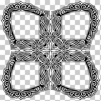 SVG Four ornate frames SVG Four ornate frames