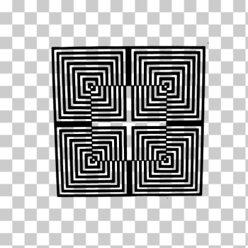 SVG Four squares optical illusion clip art SVG Four squares optical illusion clip art