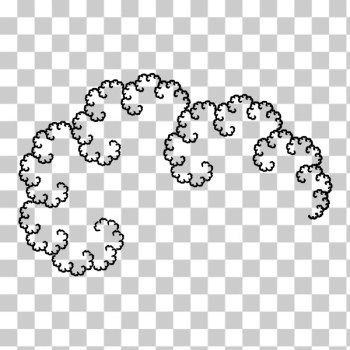 SVG Fractal Cloud SVG Fractal Cloud