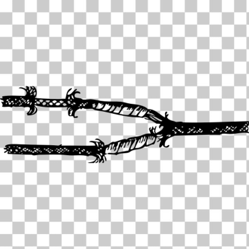 SVG frayed cord SVG frayed cord
