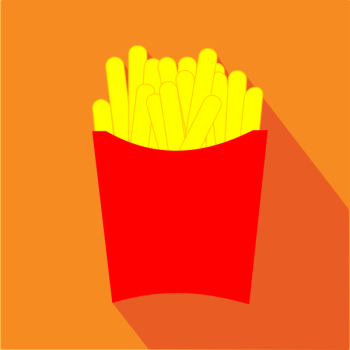 SVG French fries symbol SVG French fries symbol