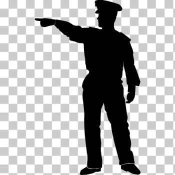 SVG French policeman