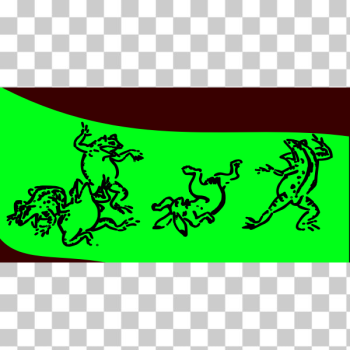 SVG Frogs and rabbit drawing SVG Frogs and rabbit drawing