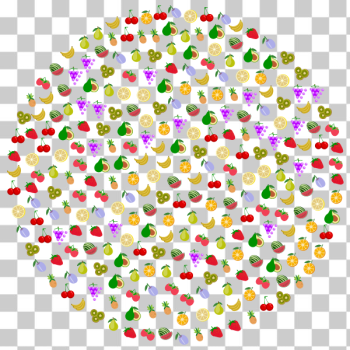 SVG Fruit Circle
