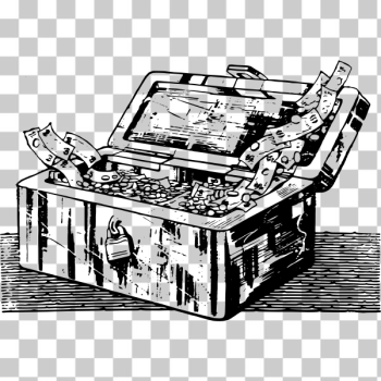 SVG Full treasure chest SVG Full treasure chest