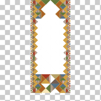 SVG Funky geometric poster frame SVG Funky geometric poster frame