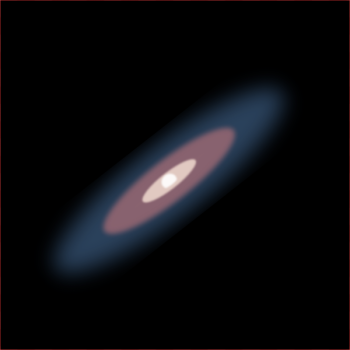 SVG Galaxy in space SVG Galaxy in space
