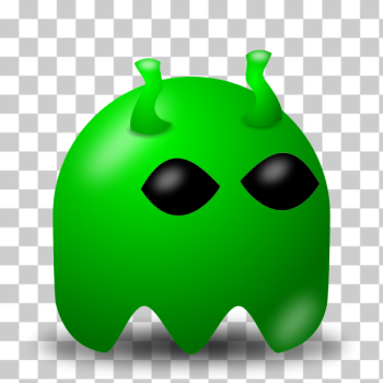 SVG Game baddie alien vector image SVG Game baddie alien vector image