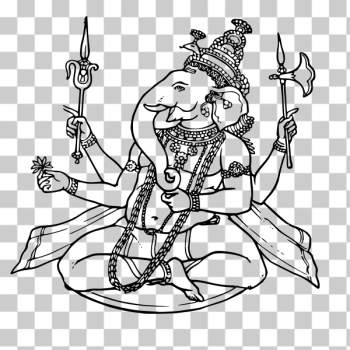 SVG Ganesh vector art SVG Ganesh vector art