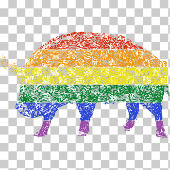SVG Gay bull vector illustration SVG Gay bull vector illustration