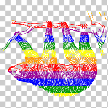 SVG Gay sloth SVG Gay sloth