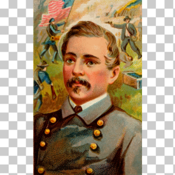 SVG General Beauregard vector image SVG General Beauregard vector image