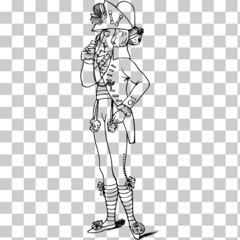 SVG General with monocle SVG General with monocle