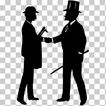 SVG Gentlemen shaking hands SVG Gentlemen shaking hands