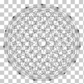 SVG Geometric linear shape