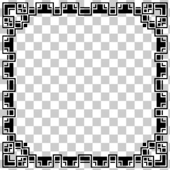 SVG Geometrical border SVG Geometrical border