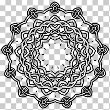 SVG Geometrical flower image SVG Geometrical flower image