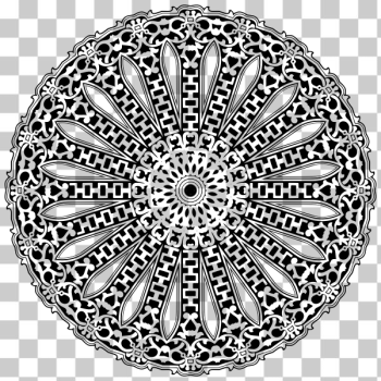 SVG Geometrical flower motif SVG Geometrical flower motif
