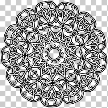 SVG Geometrical flowery design SVG Geometrical flowery design