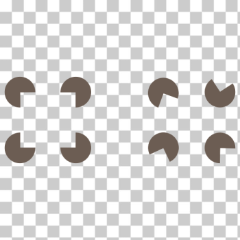 SVG Gestalt perception - pacman SVG Gestalt perception - pacman