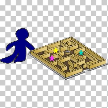 SVG Ginger breads in labyrinth SVG Ginger breads in labyrinth