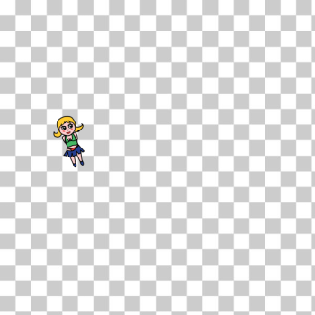 SVG Girl cartoon character SVG Girl cartoon character
