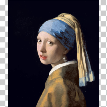 SVG Girl with a Pearl Earring Johannes Vermeer SVG Girl with a Pearl Earring Johannes Vermeer