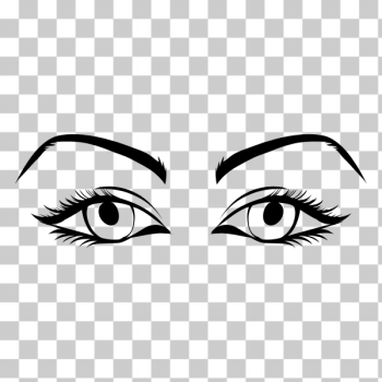 SVG Girl039s eyes SVG Girl039s eyes