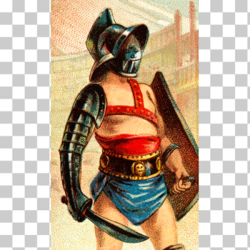 SVG Gladiator with sword SVG Gladiator with sword